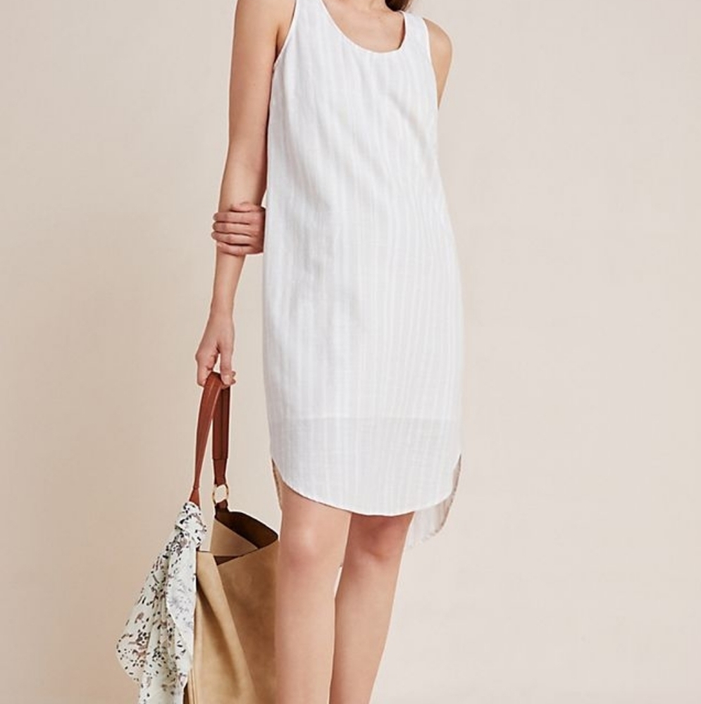 Anthropologie Cloth and Stone Chambray Dress